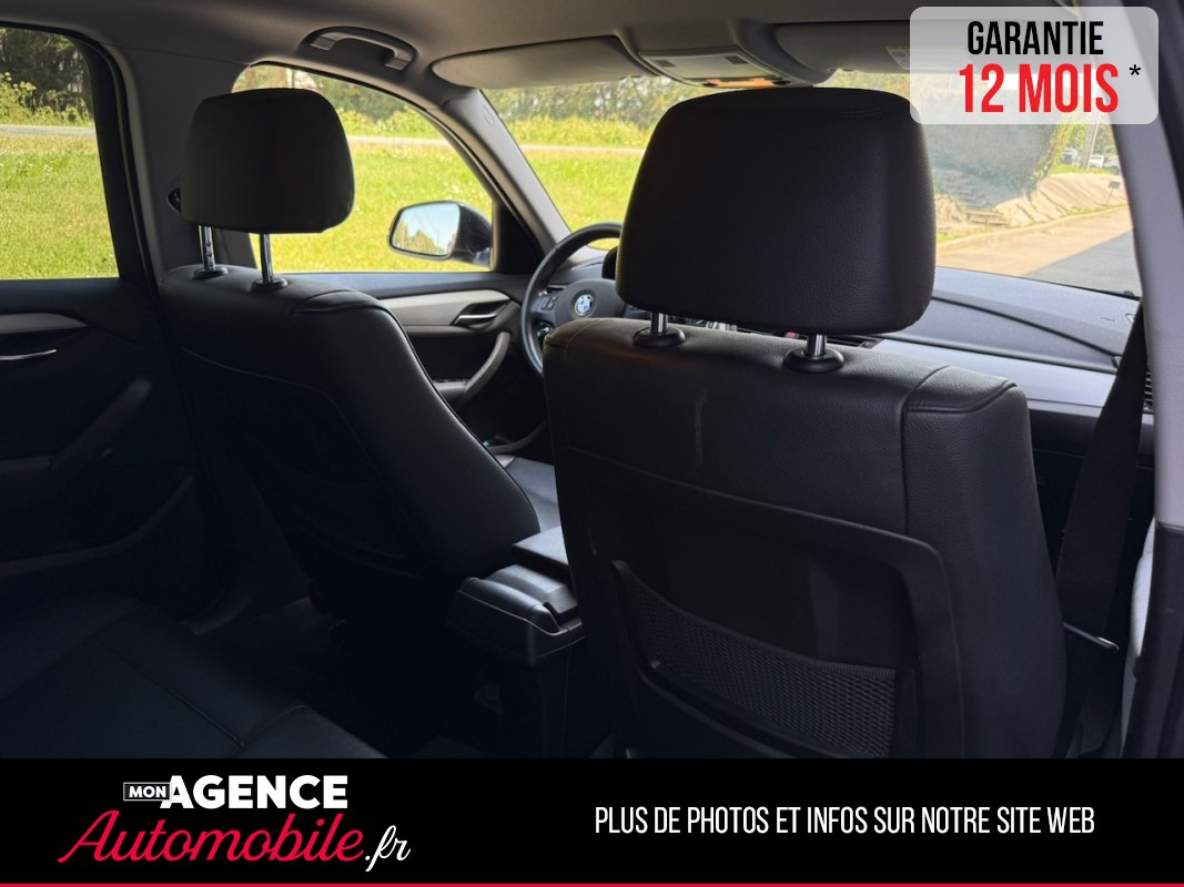 BMW X1 20d XDrive 2.0d Steptronic 184ch Boîte Auto *ATTELAGE AMOVIBLE*SIEGES CUIR ELECTRIQUES A MEMOIRE*RADAR AV AR*/ GARANTIE 12 MOIS