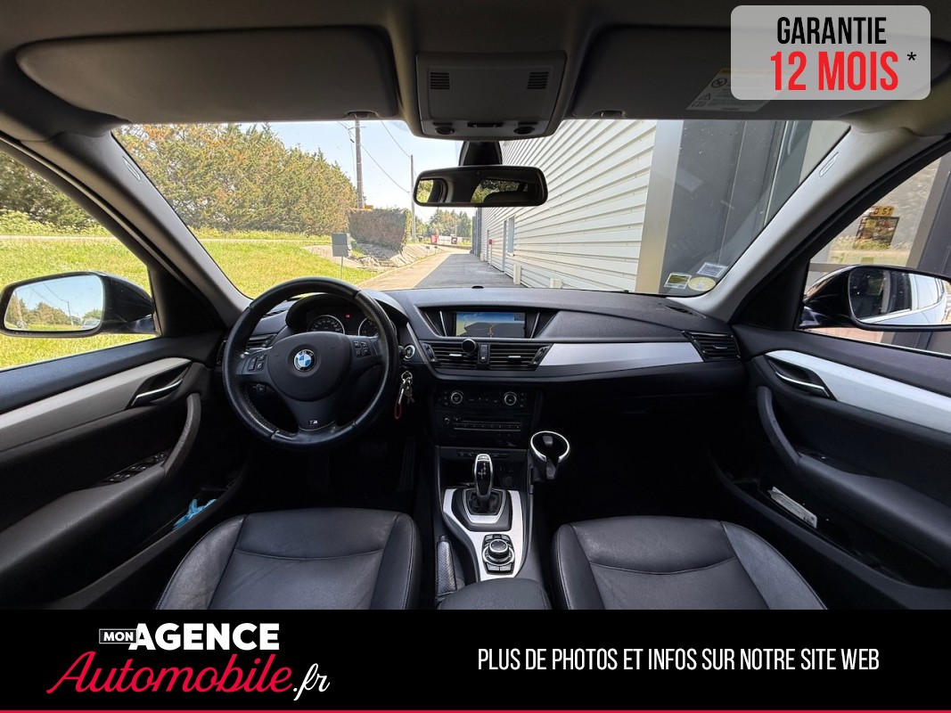 BMW X1 20d XDrive 2.0d Steptronic 184ch Boîte Auto *ATTELAGE AMOVIBLE*SIEGES CUIR ELECTRIQUES A MEMOIRE*RADAR AV AR*/ GARANTIE 12 MOIS