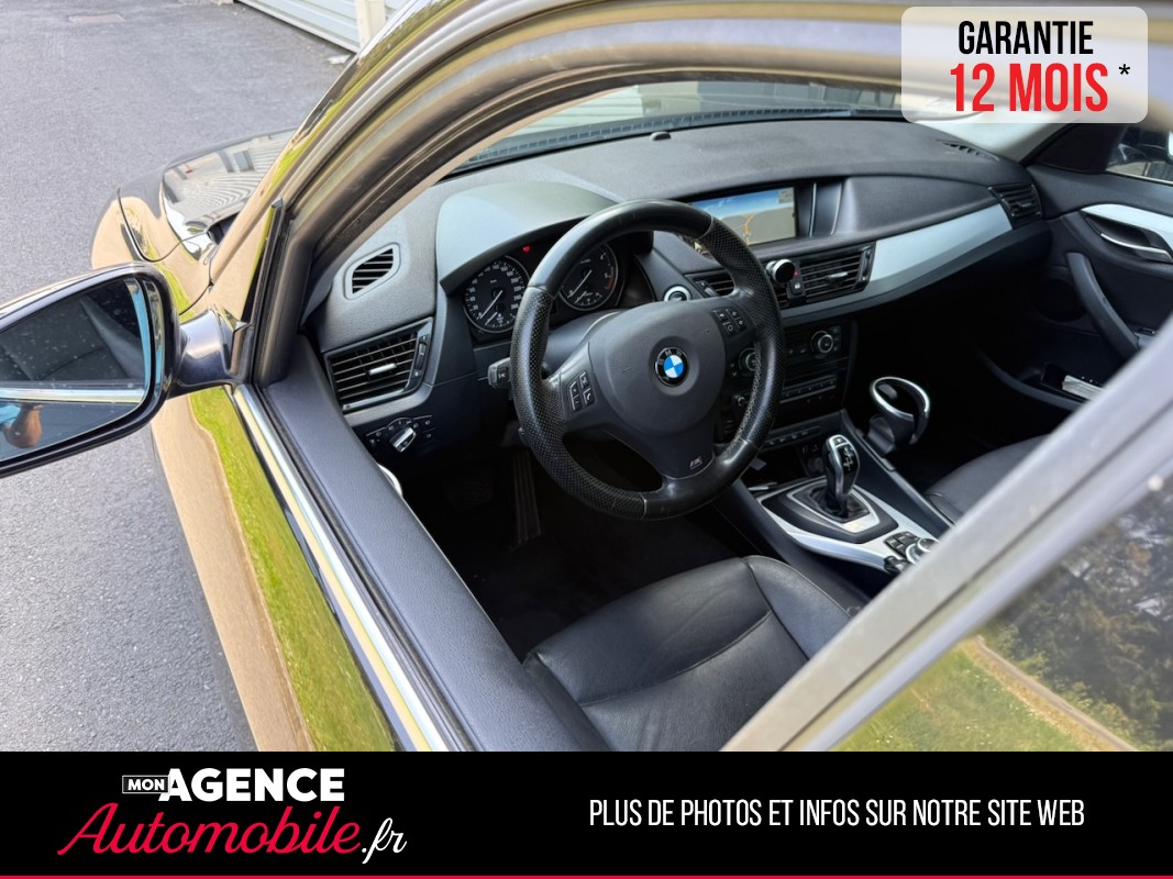 BMW X1 20d XDrive 2.0d Steptronic 184ch Boîte Auto *ATTELAGE AMOVIBLE*SIEGES CUIR ELECTRIQUES A MEMOIRE*RADAR AV AR*/ GARANTIE 12 MOIS