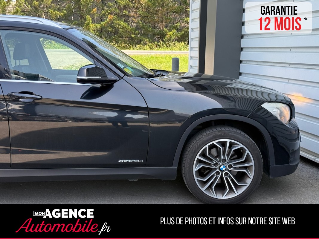 BMW X1 20d XDrive 2.0d Steptronic 184ch Boîte Auto *ATTELAGE AMOVIBLE*SIEGES CUIR ELECTRIQUES A MEMOIRE*RADAR AV AR*/ GARANTIE 12 MOIS
