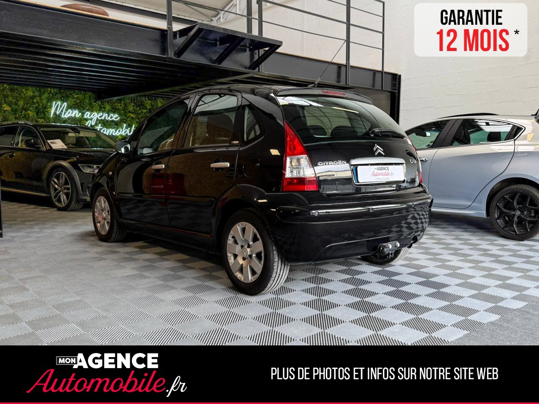 Citroën C3 PHASE 2 1.6 HDi 90 EXCLUSIVE CLIM / ATTELAGE / RADAR ARRIÈRE / RÉGULATEUR