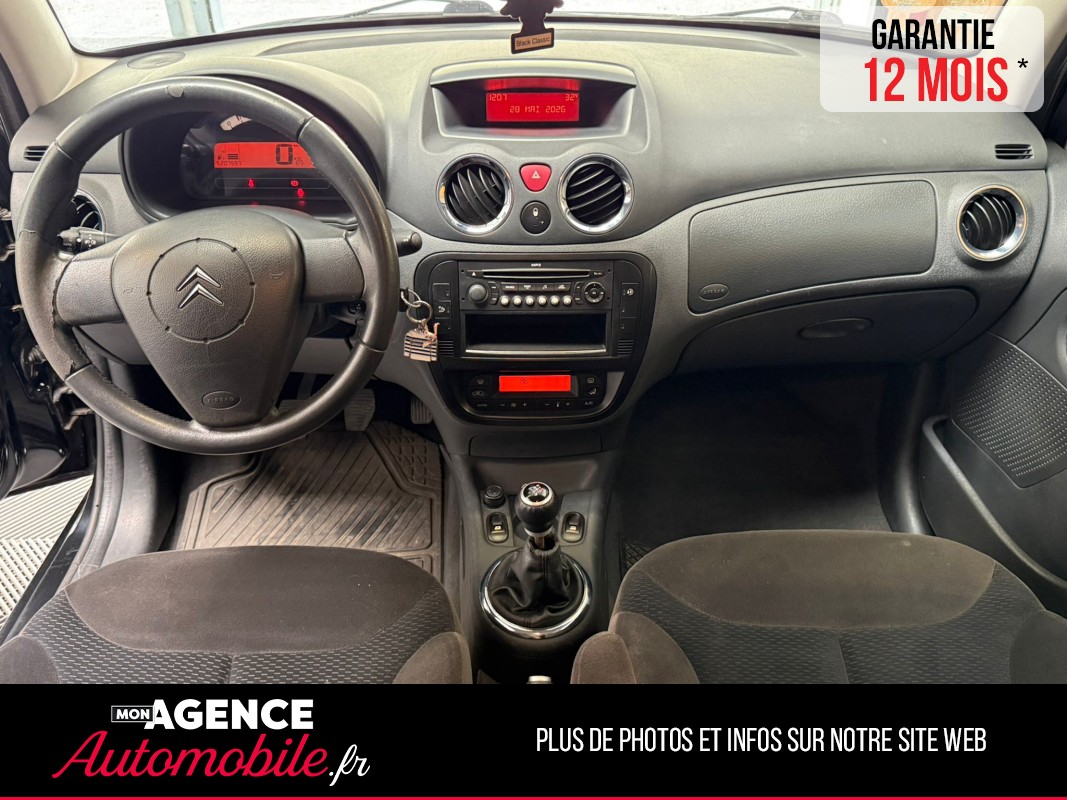 Citroën C3 PHASE 2 1.6 HDi 90 EXCLUSIVE CLIM / ATTELAGE / RADAR ARRIÈRE / RÉGULATEUR