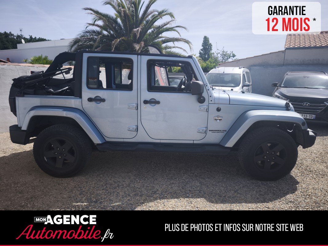 Jeep Wrangler UNLIMITED 2.8 CRD 200 FAP ARCTIC / Garantie 12 Mois