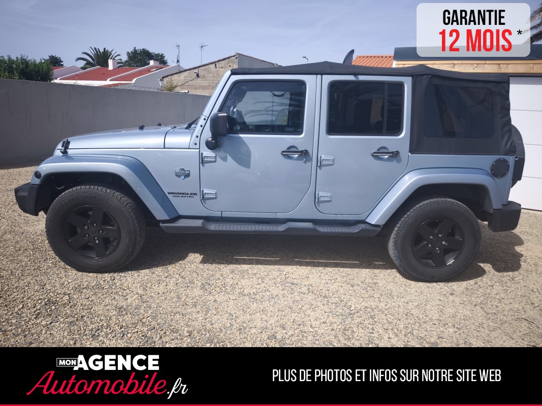 Jeep Wrangler UNLIMITED 2.8 CRD 200 FAP ARCTIC / Garantie 12 Mois