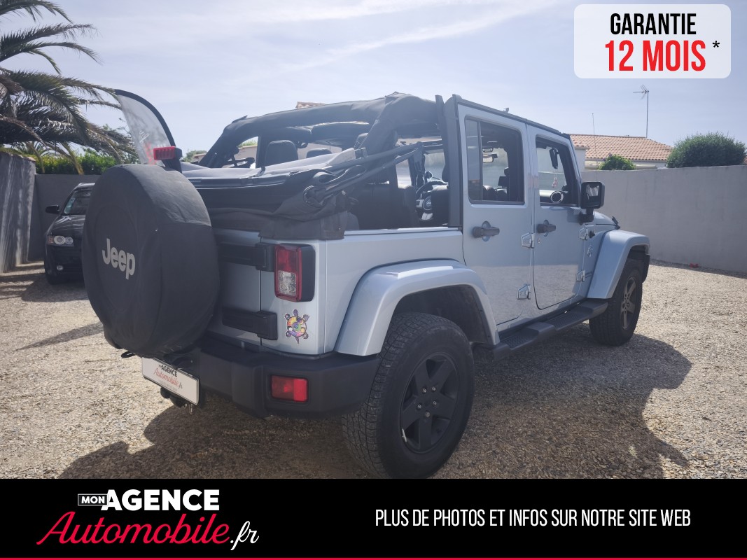 Jeep Wrangler UNLIMITED 2.8 CRD 200 FAP ARCTIC / Garantie 12 Mois