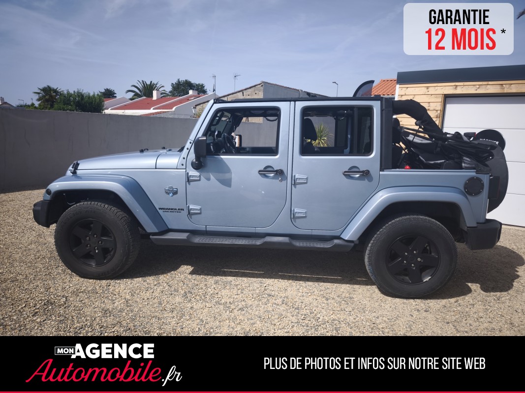 Jeep Wrangler UNLIMITED 2.8 CRD 200 FAP ARCTIC / Garantie 12 Mois