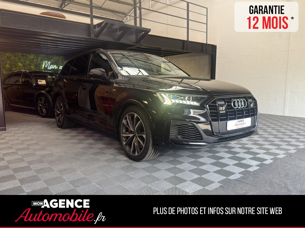 Audi Q7 PHASE 2 60 3.0 TFSI V6 456 S-LINE COMPETITION SUIVI COMPLET / RECHARGEABLE