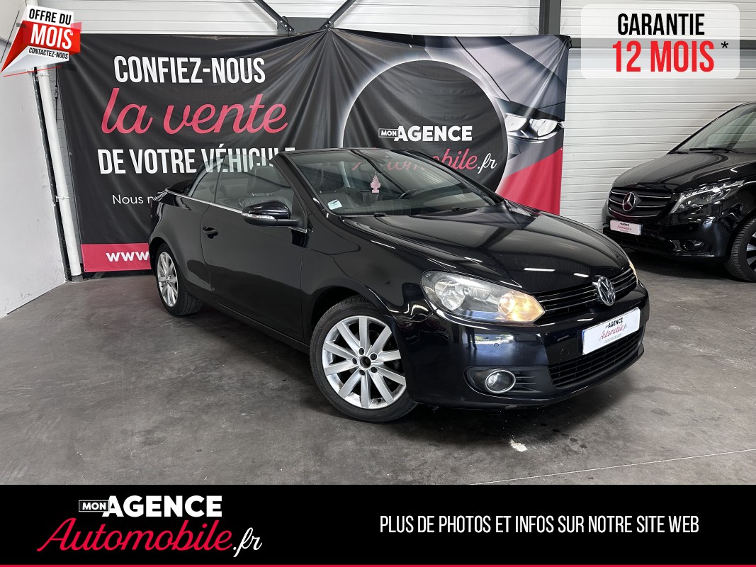 Volkswagen GOLF CABRIOLET 1.6 TDI 105 FAP Carat GARANTIE 12 MOIS