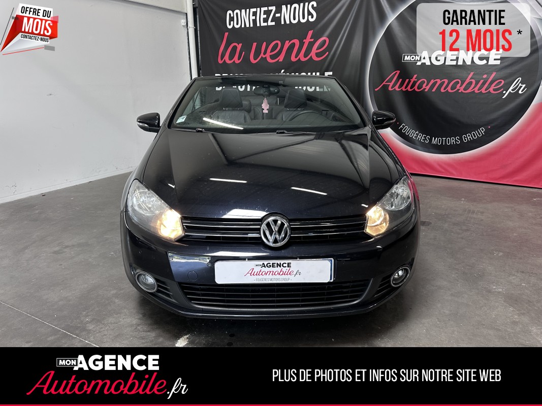Volkswagen GOLF CABRIOLET 1.6 TDI 105 FAP Carat GARANTIE 12 MOIS