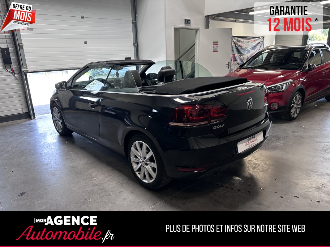 Volkswagen GOLF CABRIOLET 1.6 TDI 105 FAP Carat GARANTIE 12 MOIS