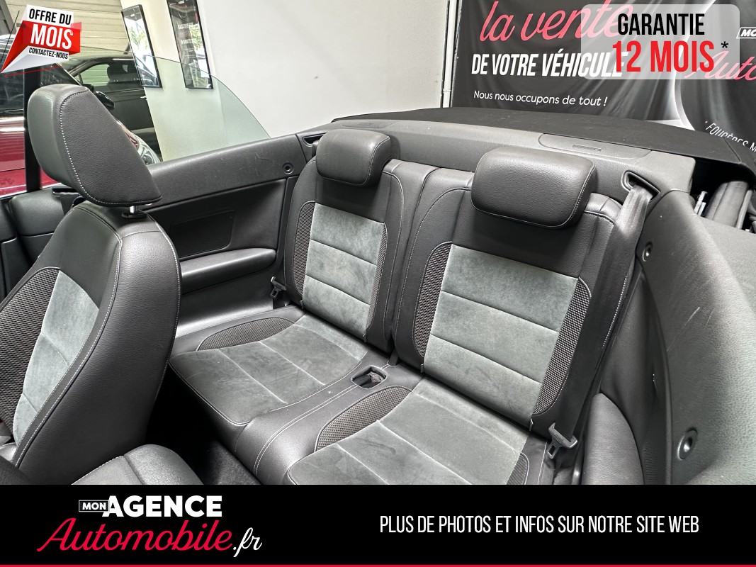 Volkswagen GOLF CABRIOLET 1.6 TDI 105 FAP Carat GARANTIE 12 MOIS
