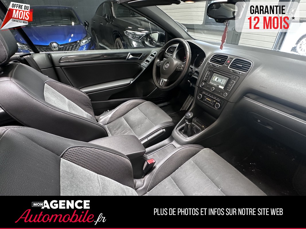 Volkswagen GOLF CABRIOLET 1.6 TDI 105 FAP Carat GARANTIE 12 MOIS