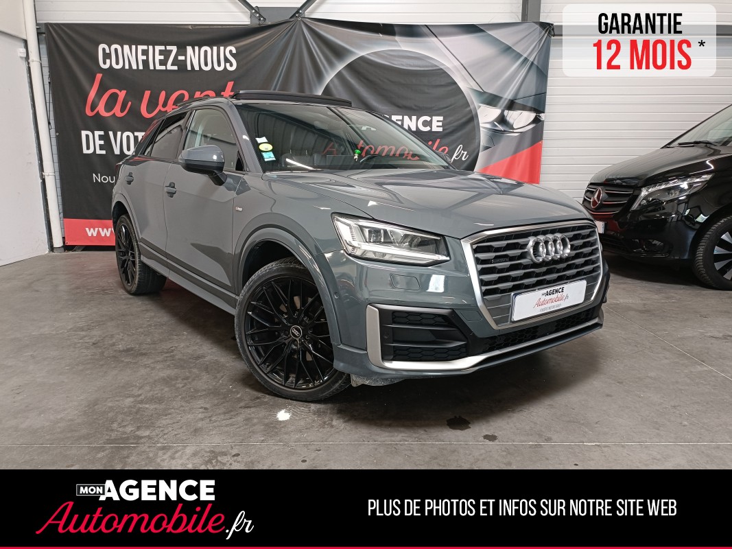 Audi Q2 GRIS NARDO / S-LINE / COCKPIT /35 TDI 150 QUATTRO S-TRONIC / CARNET D'ENTRETIEN