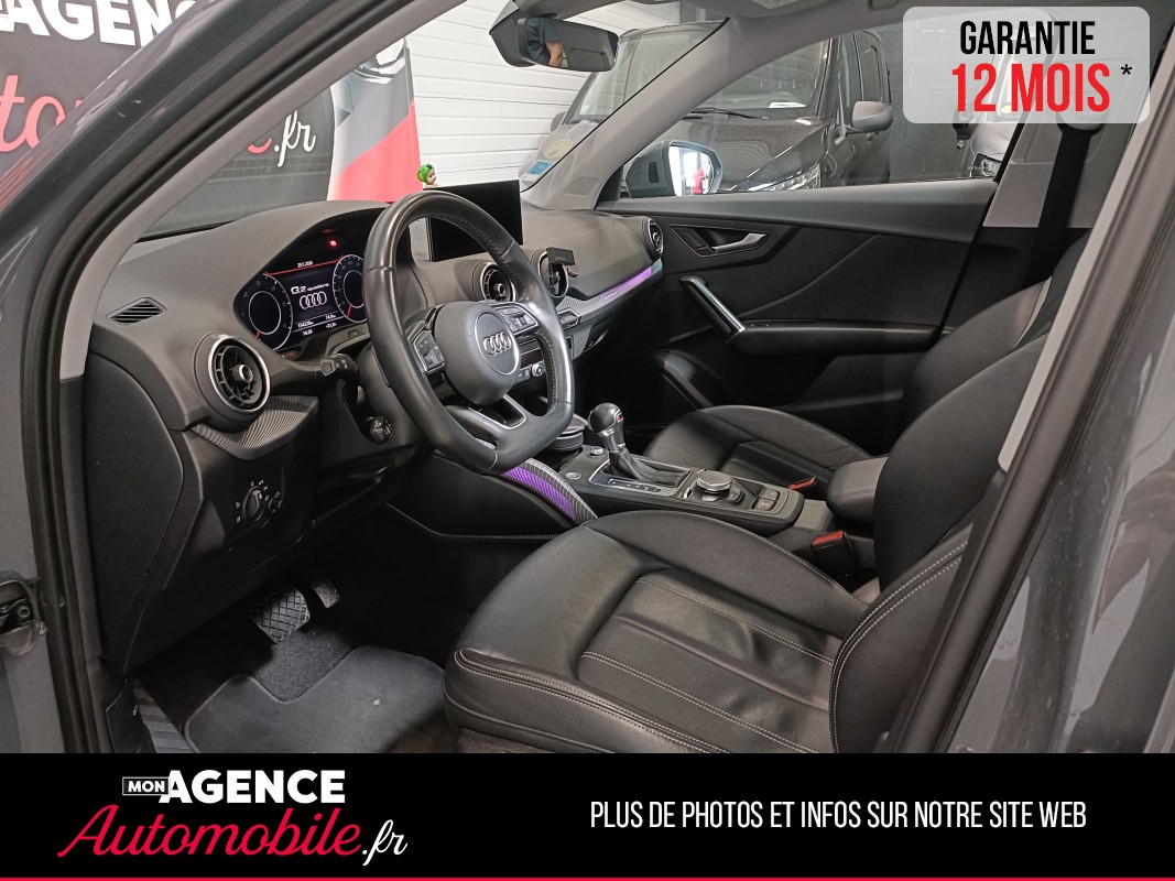 Audi Q2 GRIS NARDO / S-LINE / COCKPIT /35 TDI 150 QUATTRO S-TRONIC / CARNET D'ENTRETIEN