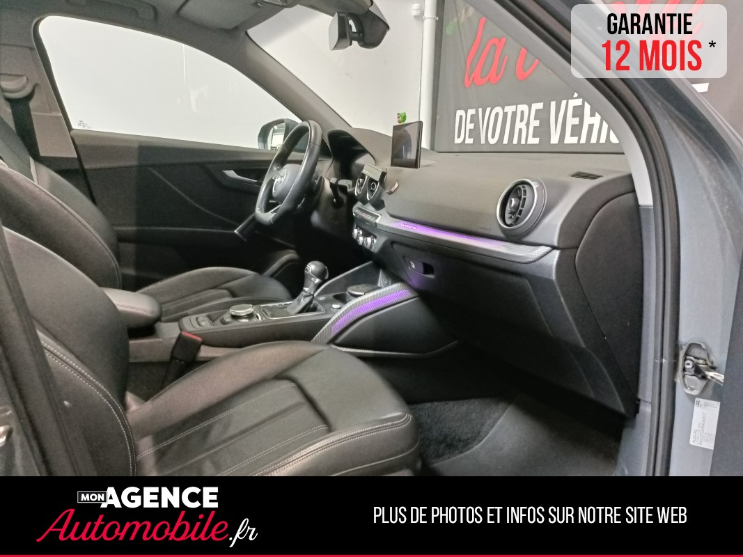Audi Q2 GRIS NARDO / S-LINE / COCKPIT /35 TDI 150 QUATTRO S-TRONIC / CARNET D'ENTRETIEN