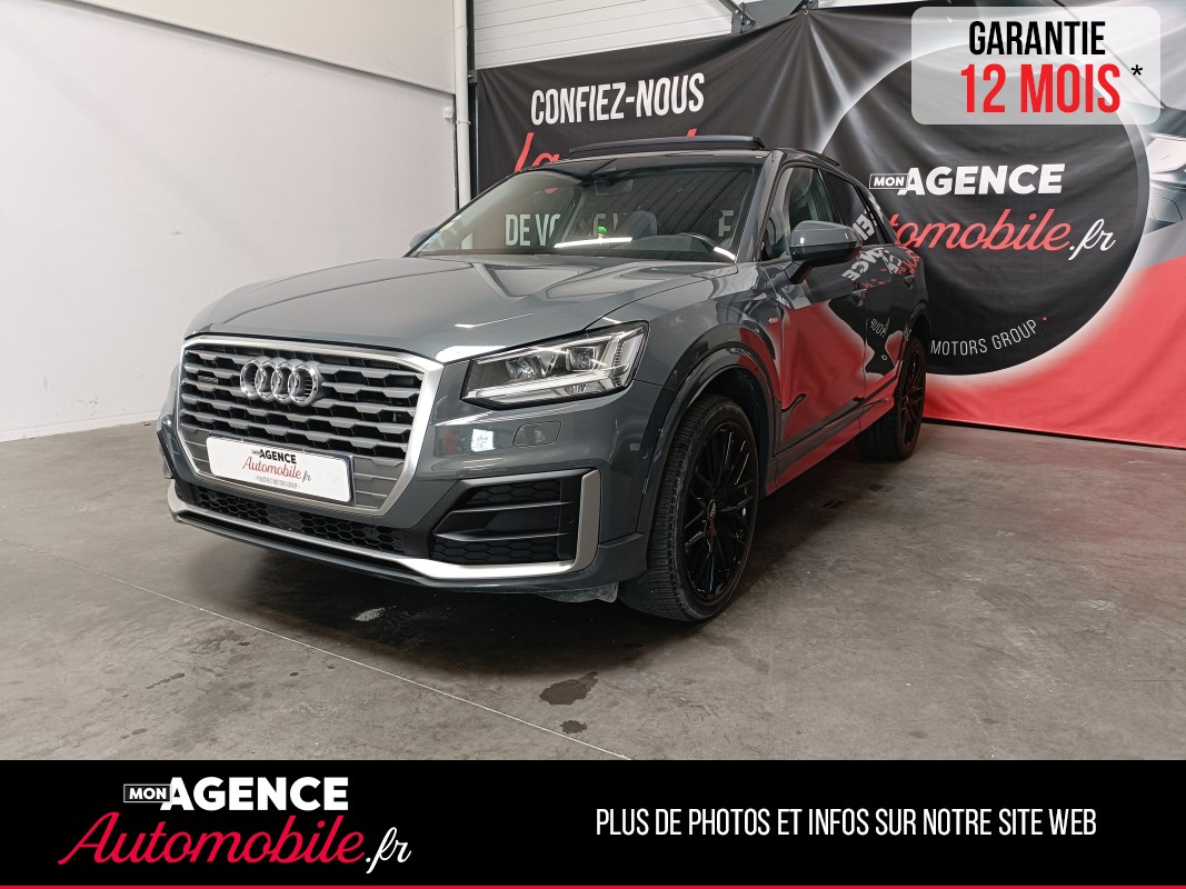 Audi Q2 GRIS NARDO / S-LINE / COCKPIT /35 TDI 150 QUATTRO S-TRONIC / CARNET D'ENTRETIEN