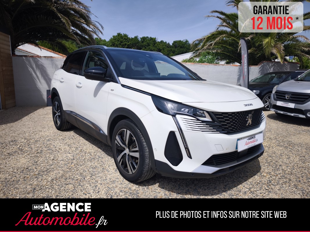 Peugeot 3008 1.2l 130CV S&S EAT8 GT / Garantie 12 Mois
