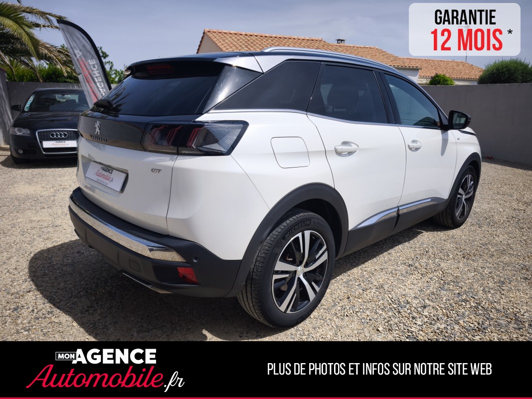 Peugeot 3008 1.2l 130CV S&S EAT8 GT / Garantie 12 Mois