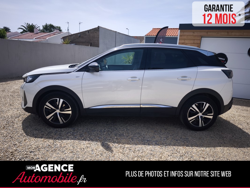Peugeot 3008 1.2l 130CV S&S EAT8 GT / Garantie 12 Mois