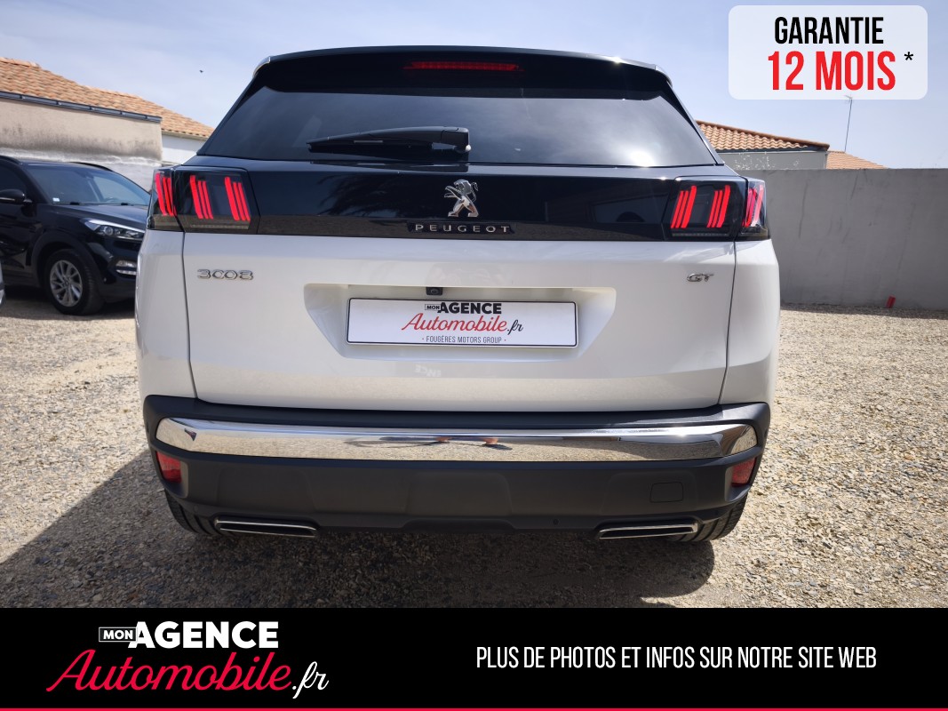 Peugeot 3008 1.2l 130CV S&S EAT8 GT / Garantie 12 Mois