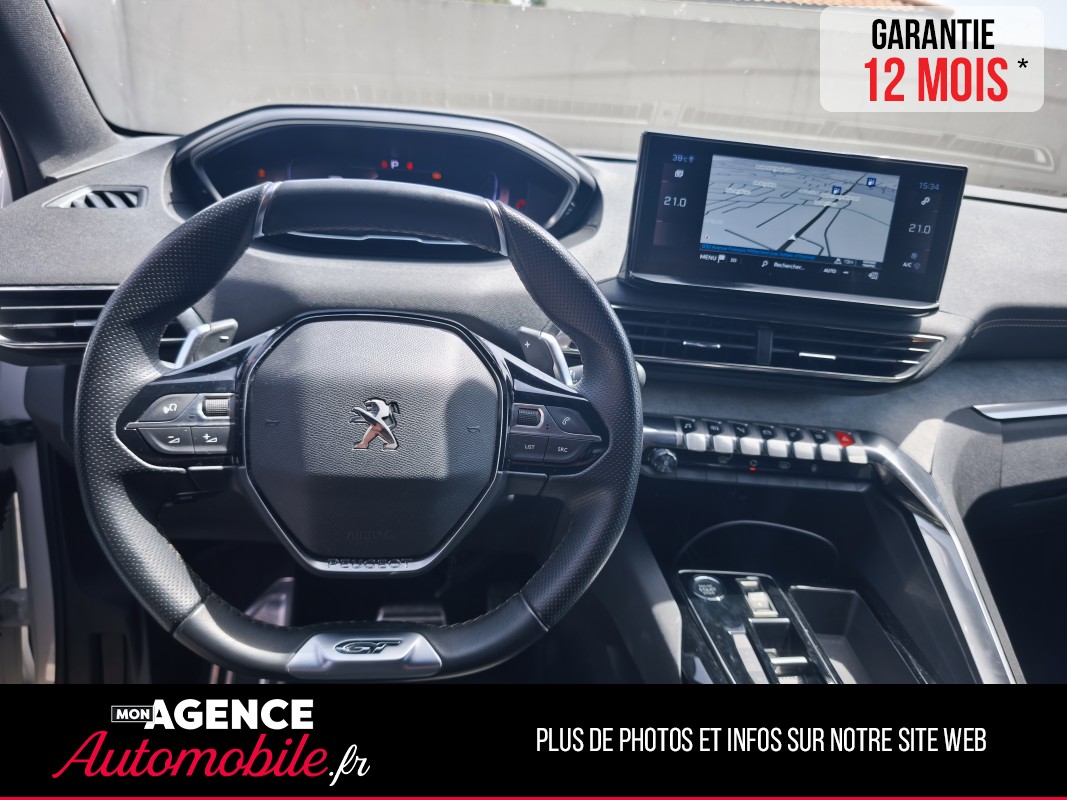 Peugeot 3008 1.2l 130CV S&S EAT8 GT / Garantie 12 Mois