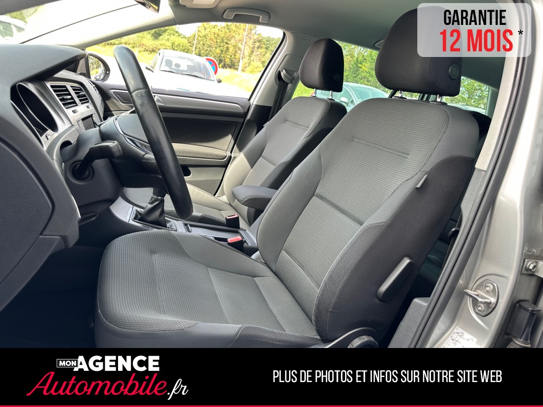Volkswagen Golf SW CARAT 1.6 TDI 105ch *Attelage Amovible*Phares LED*Entretien 100% VW / GARANTIE 12 MOIS