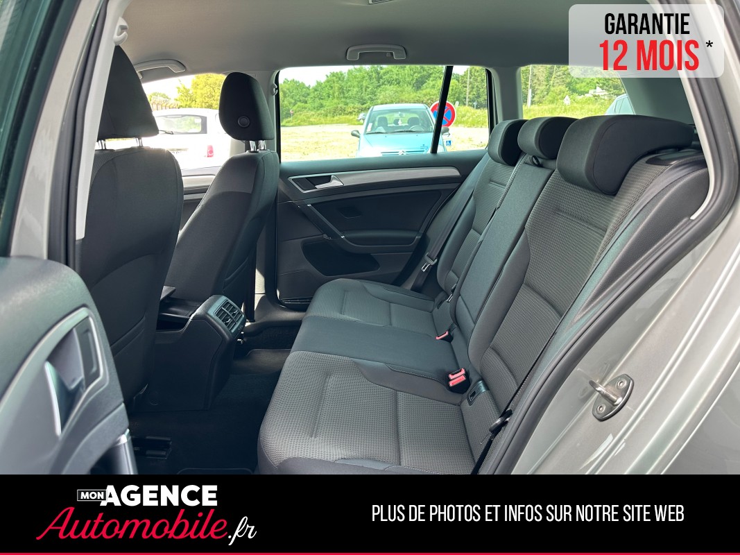 Volkswagen Golf SW CARAT 1.6 TDI 105ch *Attelage Amovible*Phares LED*Entretien 100% VW / GARANTIE 12 MOIS