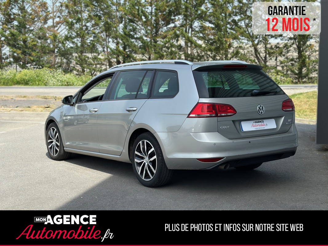 Volkswagen Golf SW CARAT 1.6 TDI 105ch *Attelage Amovible*Phares LED*Entretien 100% VW / GARANTIE 12 MOIS