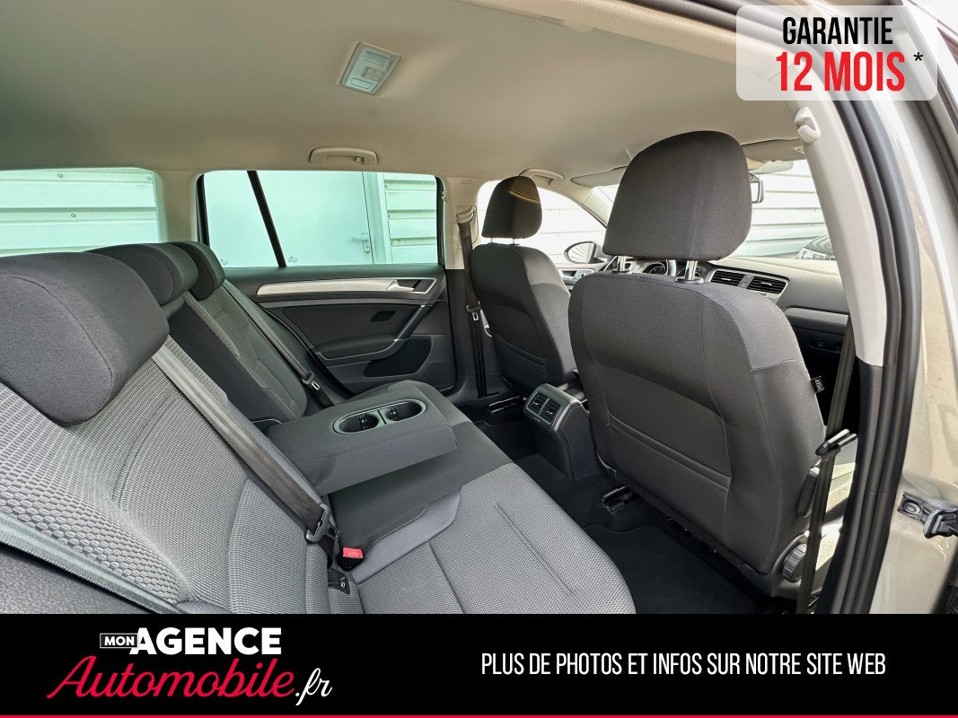 Volkswagen Golf SW CARAT 1.6 TDI 105ch *Attelage Amovible*Phares LED*Entretien 100% VW / GARANTIE 12 MOIS