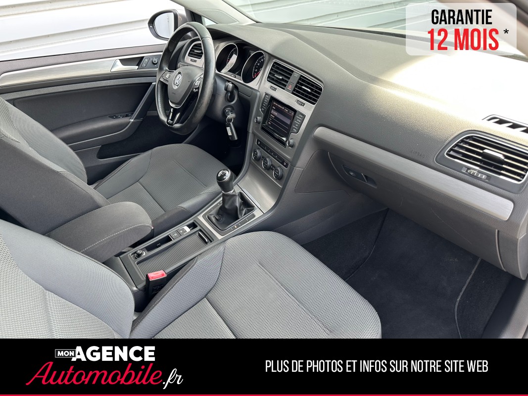 Volkswagen Golf SW CARAT 1.6 TDI 105ch *Attelage Amovible*Phares LED*Entretien 100% VW / GARANTIE 12 MOIS