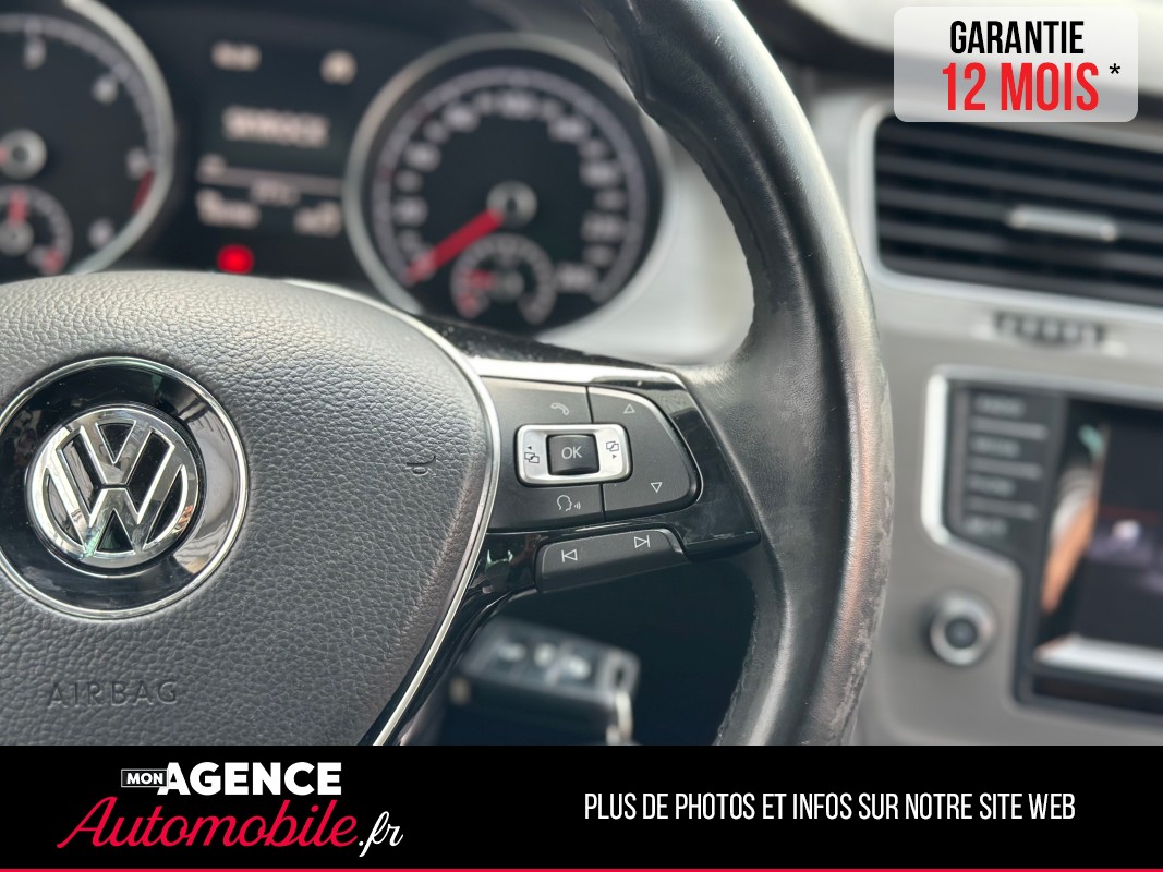 Volkswagen Golf SW CARAT 1.6 TDI 105ch *Attelage Amovible*Phares LED*Entretien 100% VW / GARANTIE 12 MOIS