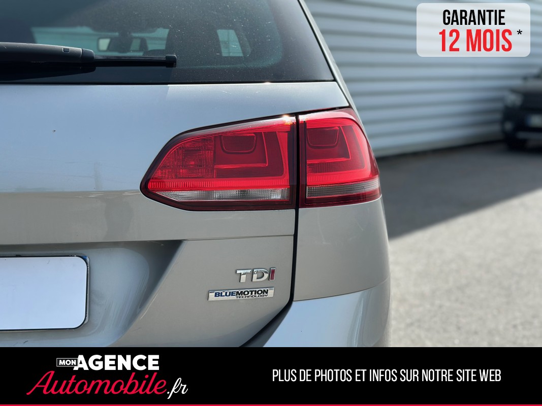 Volkswagen Golf SW CARAT 1.6 TDI 105ch *Attelage Amovible*Phares LED*Entretien 100% VW / GARANTIE 12 MOIS