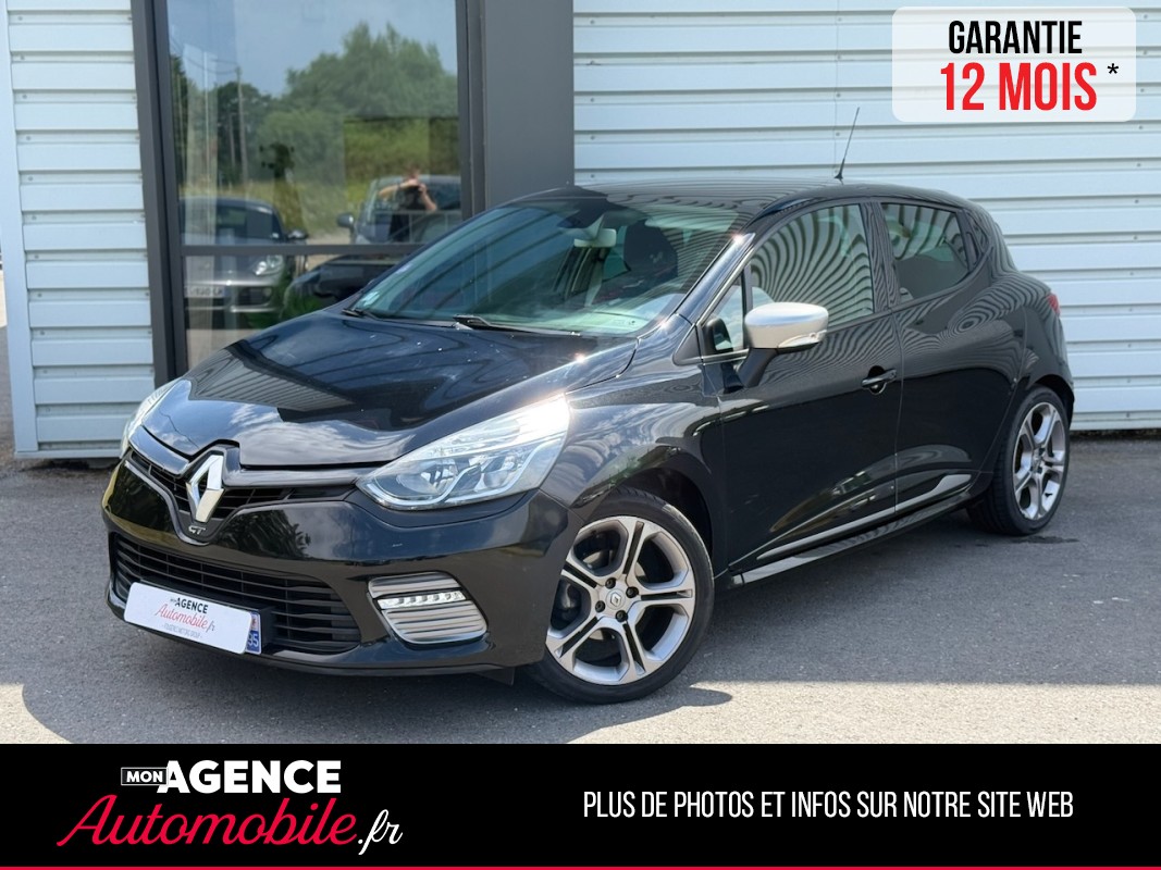 Renault CLIO IV FINITION GT TCe 120ch BOITE AUTO EDC6 *Toit Ouvrant*Caméra Recul / GARANTIE 12 MOIS