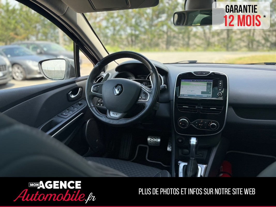 Renault CLIO IV FINITION GT TCe 120ch BOITE AUTO EDC6 *Toit Ouvrant*Caméra Recul / GARANTIE 12 MOIS