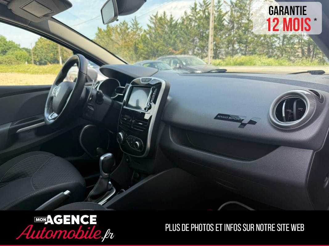 Renault CLIO IV FINITION GT TCe 120ch BOITE AUTO EDC6 *Toit Ouvrant*Caméra Recul / GARANTIE 12 MOIS