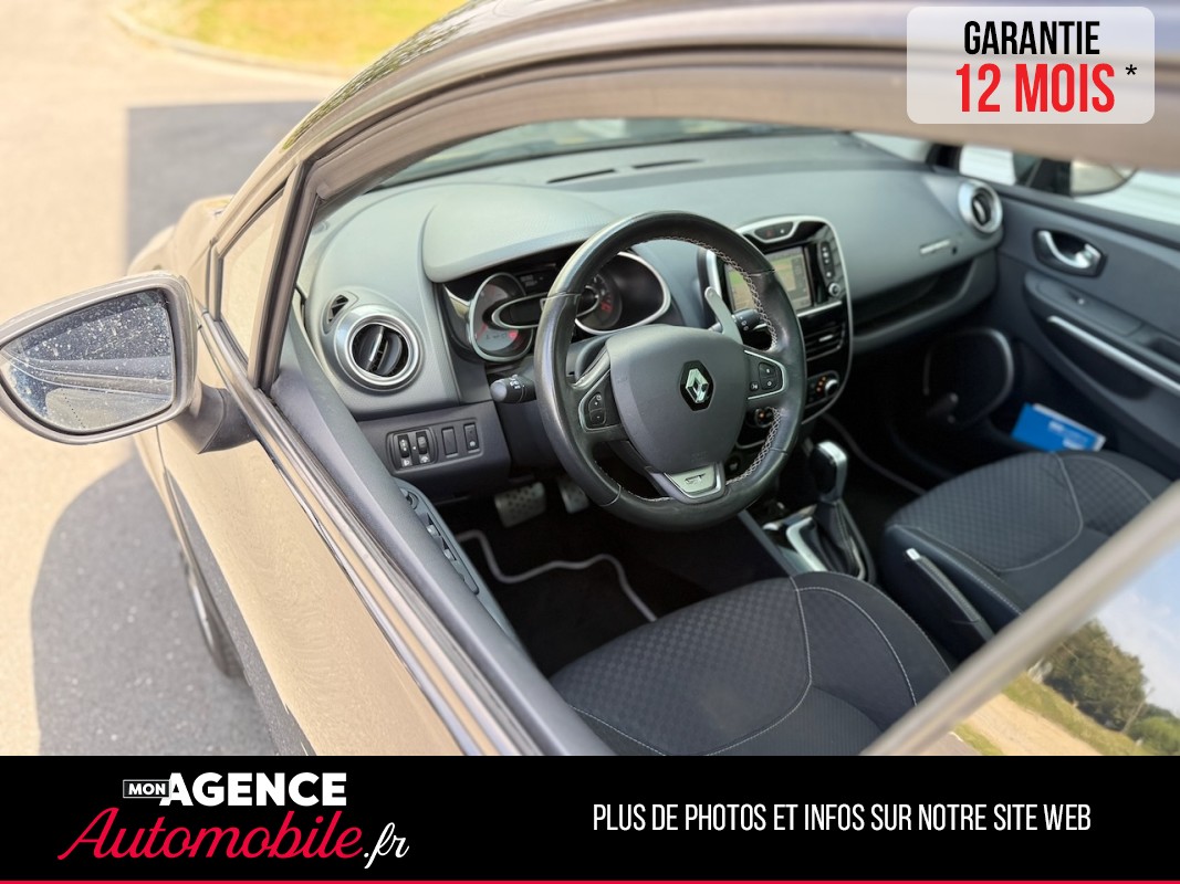 Renault CLIO IV FINITION GT TCe 120ch BOITE AUTO EDC6 *Toit Ouvrant*Caméra Recul / GARANTIE 12 MOIS