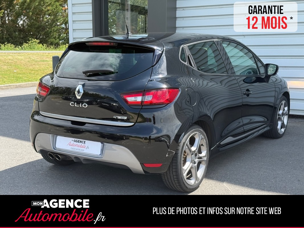 Renault CLIO IV FINITION GT TCe 120ch BOITE AUTO EDC6 *Toit Ouvrant*Caméra Recul / GARANTIE 12 MOIS
