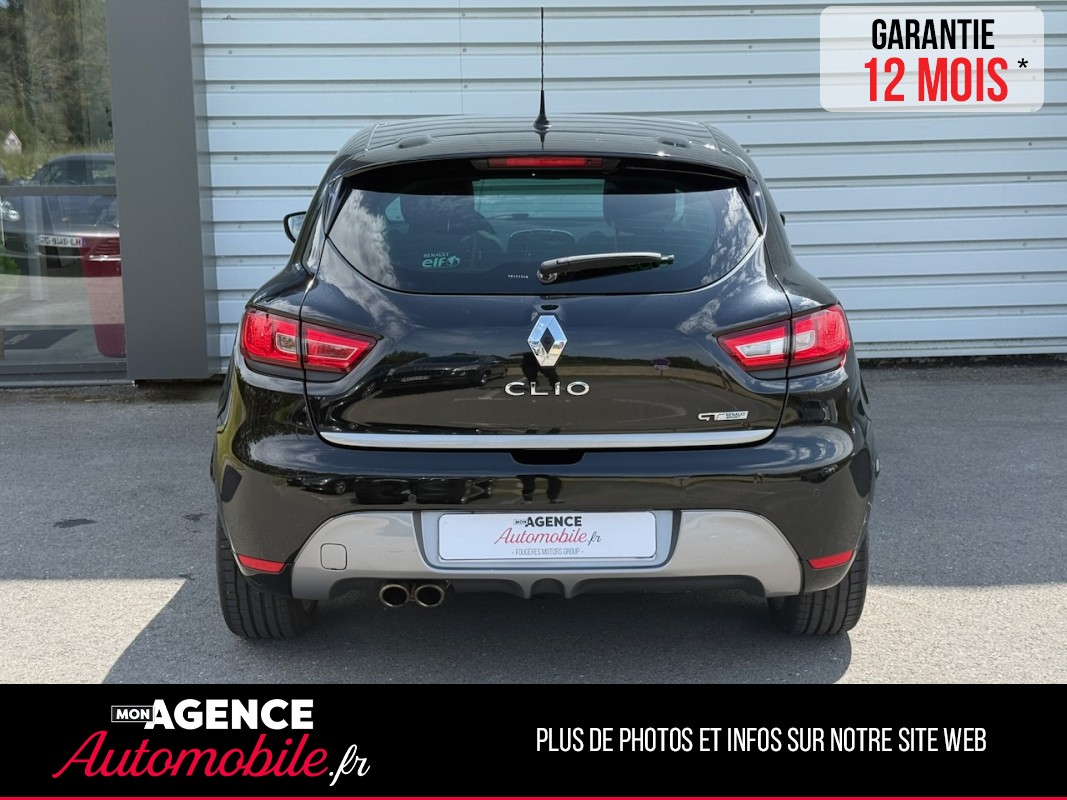 Renault CLIO IV FINITION GT TCe 120ch BOITE AUTO EDC6 *Toit Ouvrant*Caméra Recul / GARANTIE 12 MOIS