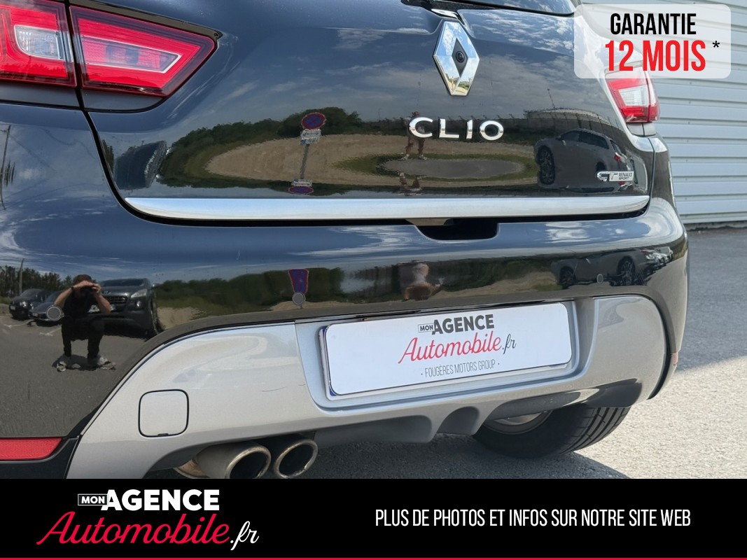 Renault CLIO IV FINITION GT TCe 120ch BOITE AUTO EDC6 *Toit Ouvrant*Caméra Recul / GARANTIE 12 MOIS
