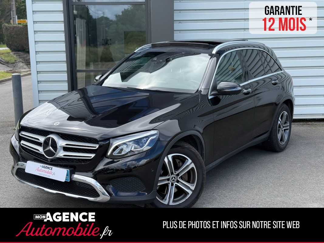 Mercedes CLASSE GLC 220d EXECUTIVE 2.2 4MATIC 170 Ch 9G-Tronic  *SELLERIE CUIR*SIEGES ELEC A MEMOIRE*TOIT PANO*CAMERA 360*COFFRE ELEC / GARANTIE 12 MOIS