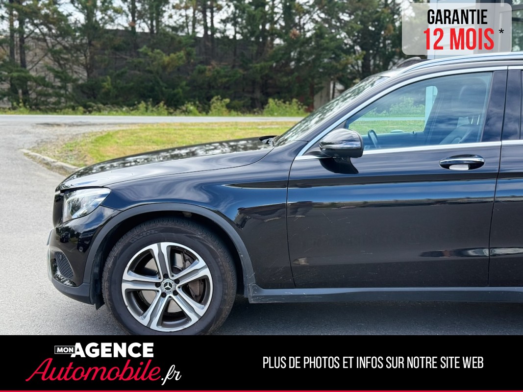 Mercedes CLASSE GLC 220d EXECUTIVE 2.2 4MATIC 170 Ch 9G-Tronic  *SELLERIE CUIR*SIEGES ELEC A MEMOIRE*TOIT PANO*CAMERA 360*COFFRE ELEC / GARANTIE 12 MOIS