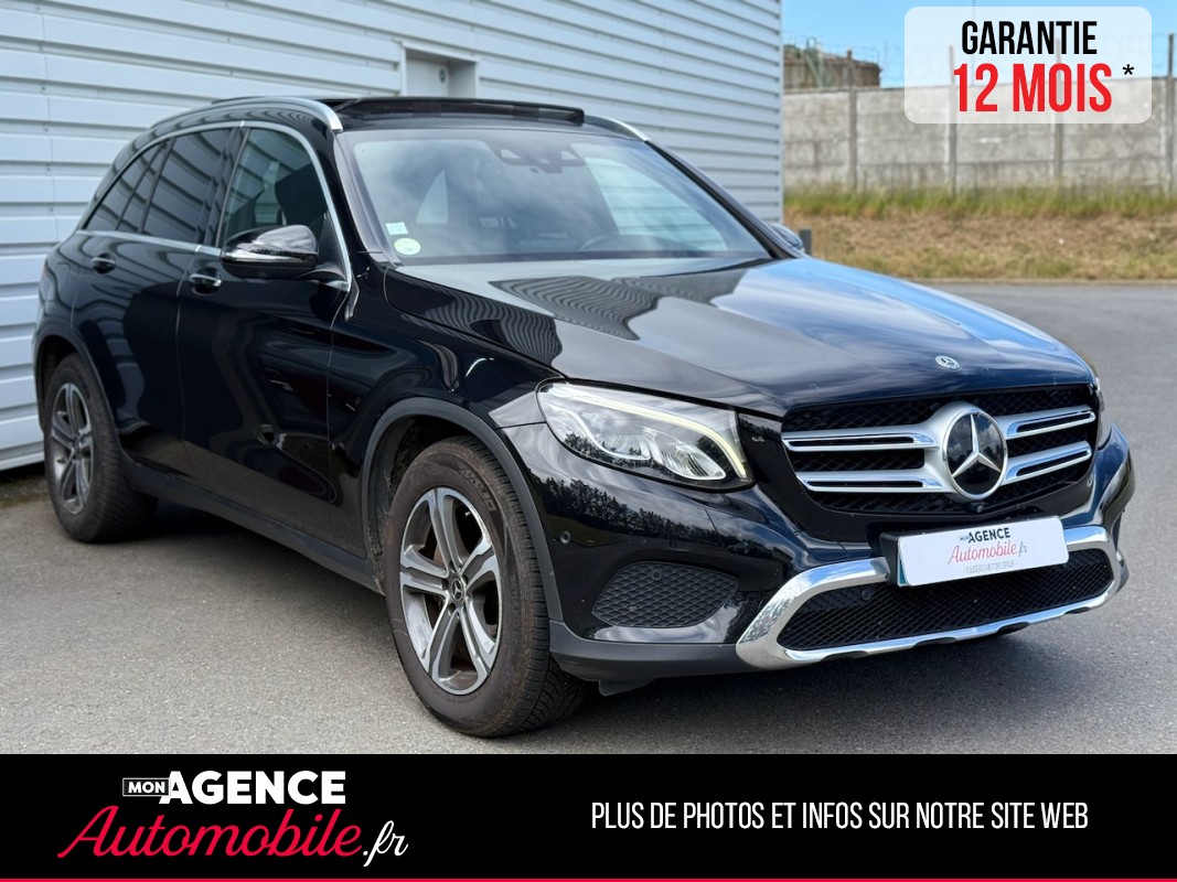 Mercedes CLASSE GLC 220d EXECUTIVE 2.2 4MATIC 170 Ch 9G-Tronic  *SELLERIE CUIR*SIEGES ELEC A MEMOIRE*TOIT PANO*CAMERA 360*COFFRE ELEC / GARANTIE 12 MOIS
