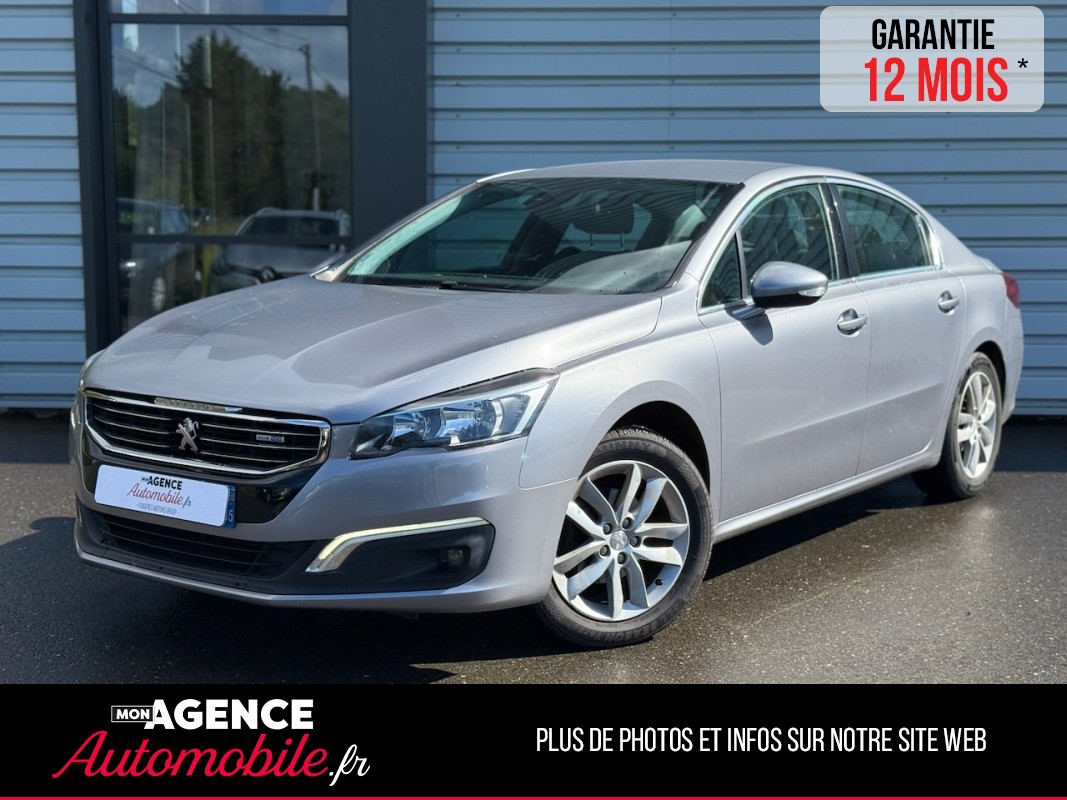Peugeot 508 Berline 1.6BlueHDI 120 Ch STYLE *HISTORIQUE COMPLET*ATTELAGE*RADAR AR*FEUX AUTO*/ GARANTIE 12 MOIS