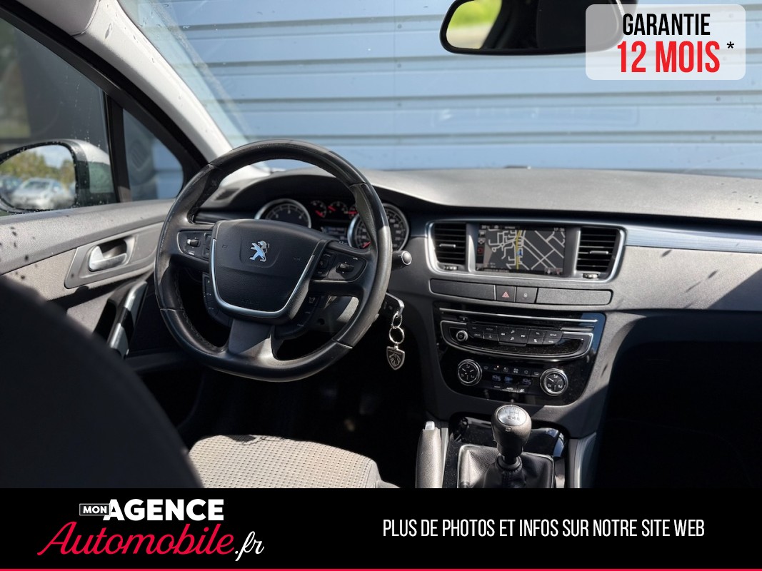 Peugeot 508 Berline 1.6BlueHDI 120 Ch STYLE *HISTORIQUE COMPLET*ATTELAGE*RADAR AR*FEUX AUTO*/ GARANTIE 12 MOIS