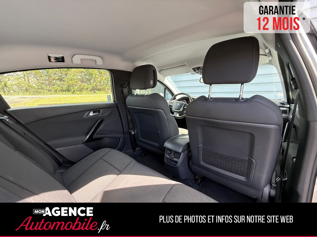 Peugeot 508 Berline 1.6BlueHDI 120 Ch STYLE *HISTORIQUE COMPLET*ATTELAGE*RADAR AR*FEUX AUTO*/ GARANTIE 12 MOIS