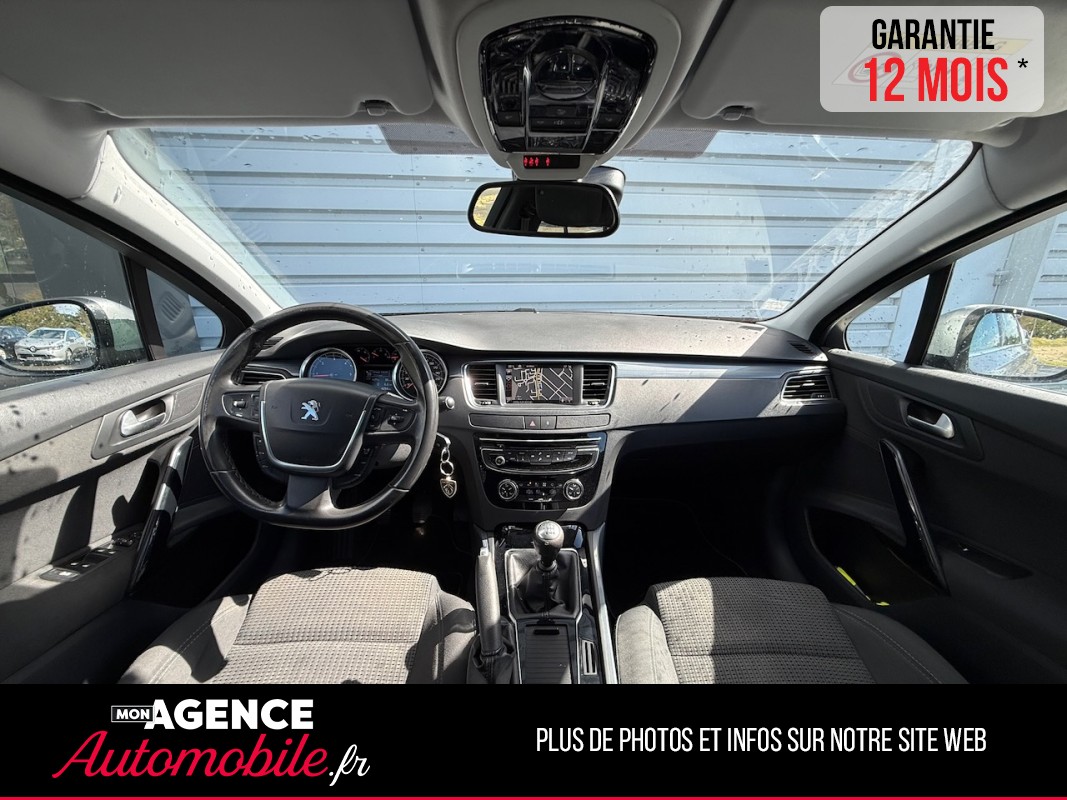 Peugeot 508 Berline 1.6BlueHDI 120 Ch STYLE *HISTORIQUE COMPLET*ATTELAGE*RADAR AR*FEUX AUTO*/ GARANTIE 12 MOIS