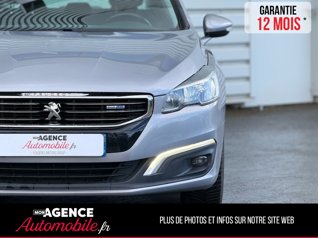 Peugeot 508 Berline 1.6BlueHDI 120 Ch STYLE *HISTORIQUE COMPLET*ATTELAGE*RADAR AR*FEUX AUTO*/ GARANTIE 12 MOIS