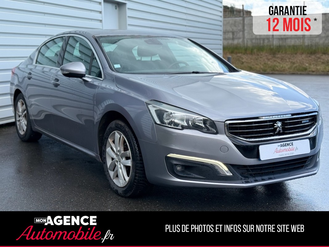 Peugeot 508 Berline 1.6BlueHDI 120 Ch STYLE *HISTORIQUE COMPLET*ATTELAGE*RADAR AR*FEUX AUTO*/ GARANTIE 12 MOIS