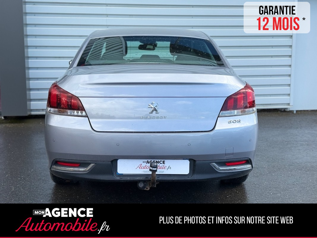 Peugeot 508 Berline 1.6BlueHDI 120 Ch STYLE *HISTORIQUE COMPLET*ATTELAGE*RADAR AR*FEUX AUTO*/ GARANTIE 12 MOIS