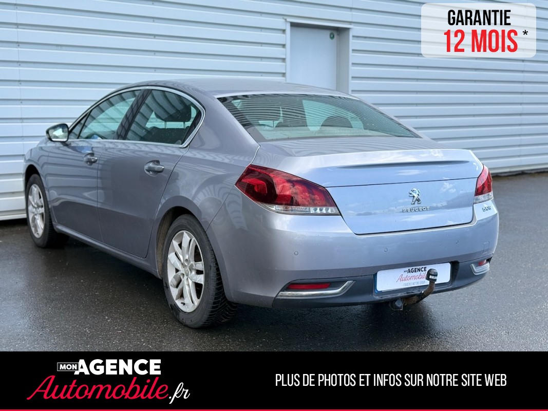 Peugeot 508 Berline 1.6BlueHDI 120 Ch STYLE *HISTORIQUE COMPLET*ATTELAGE*RADAR AR*FEUX AUTO*/ GARANTIE 12 MOIS